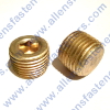 BRASS COUNTERSUNK HEX PLUG